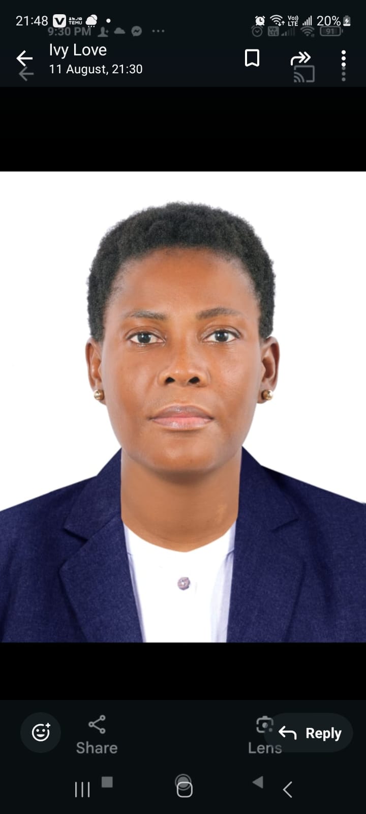 Brenda Mesode — Cameroonian Housemaid